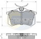 Set Discuri de Frână Spate Audi VW Seat Nissan Cbp0108