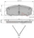Комплект Задни Дискови Спирачки Mazda Adb0986