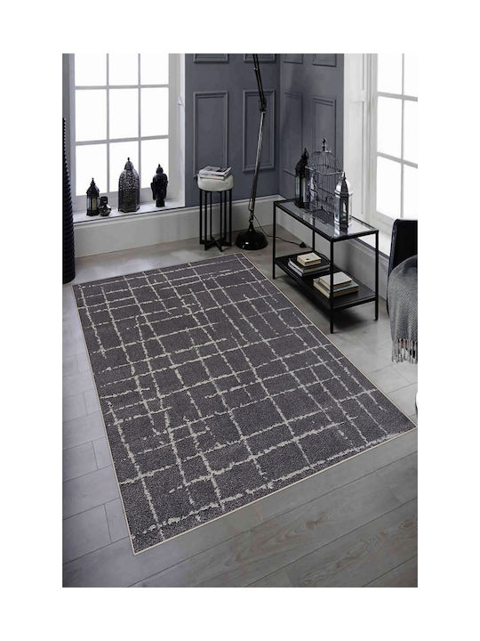 Conceptum Hypnose Килим Правоъгълена Dark Grey-...