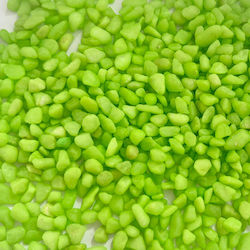 Epigasos Aquarium Gravel Green Diameter 1-3mm 0.5kg