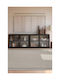 Conceptum Hypnose Χαλί Ορθογώνιο Beige-grey 60x100cm