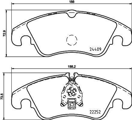 Set Discuri de Frână Față Audi Q5 8k0-698-151-c-pag