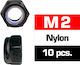Ultimate Racing M2 Nylon Locknuts 10 Stück