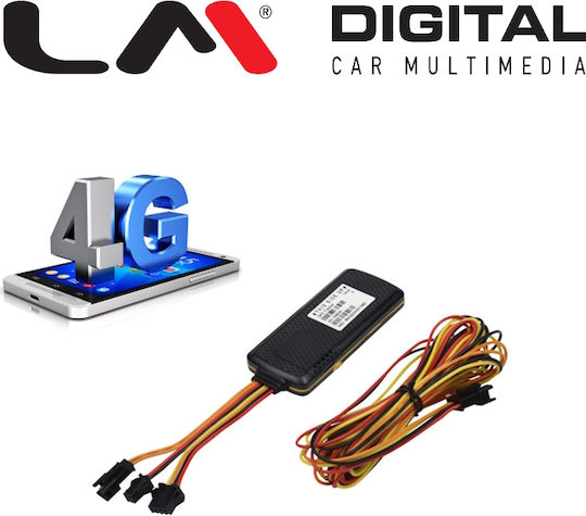 LM Digital GPS-Tracker mit GSM 4G für Autos & Motorräder