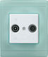 Arcada Opak TV + Radio Socket