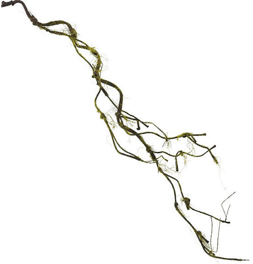 Dekorative Künstliche Zweigstelle TIK Brea Grün-Braun Y110cm 12/72 Stücke