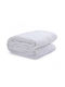 Kotonia Home Husă de pătură Set de fețe de pernă cu Umplutură Microfiber Single 140x200cm Alb 2buc 300 g/mp²Gsm