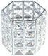 Makeup Brush Holder Luxorise Crystal Makeup Holder Silver