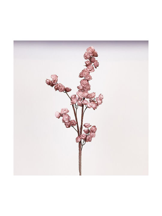 Flower Branch Foam Cotton Branch Pink 23x105cm Pack of 2 Pieces