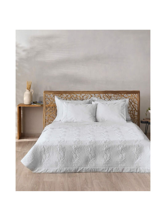 Kentia Aslan Σετ Κουβερλί Υπέρδιπλο Βαμβακερό Aslan 230x250cm 3τμχ