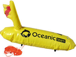 Oceanic Team Σημαδούρα Κατάδυσης Κίτρινη Pvc 0.4mm