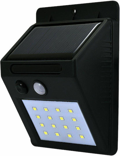Volteno Wall Mounted Solar Light with Cold White Light 9.5cmx12.5cmx5cmcm