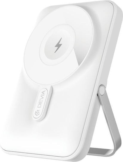 Devia EP201 MagSafe Power Bank 10000mAh 22.5W με Θύρα USB-C Power Delivery Λευκό