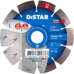 Distar Δίσκος Κοπής Δομικών Υλικών 125mm