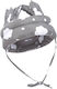 Giggles & Co. Head Protectors made of Fabric in Gray Color 18x18cm 1pcs