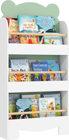 Bücherregal Boden Grün 55x15x110cm