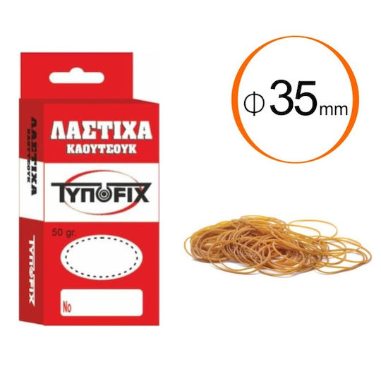 Typofix Rubber Band Brown Ø35mm 50gr