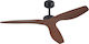 Inlight Trent Deckenventilator 130cm Braune / S...