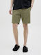 Men's Shorts Chino Green-12270748-green