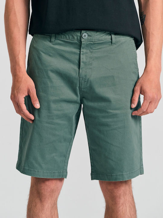 Garage Fifty5 Ανδρική Βερμούδα Chino Πράσινη