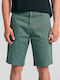 Herrenshorts Chino Grün