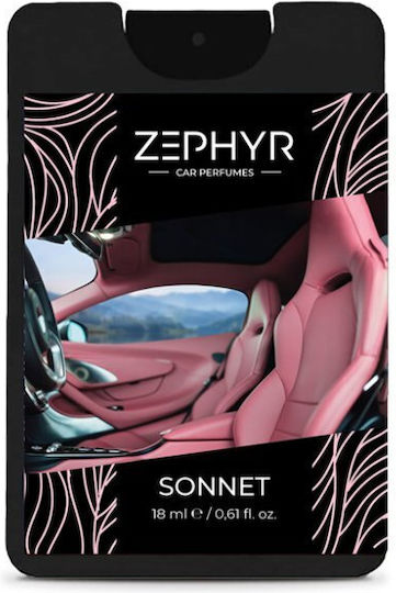 Άρωμα Αυτοκινήτου Zephyr Perfume Sonnet 18 Ml