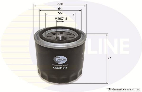 Filtru De Ulei Mitsubishi-Hyundai-Isuzu-Kia-Mazda Cmb11341