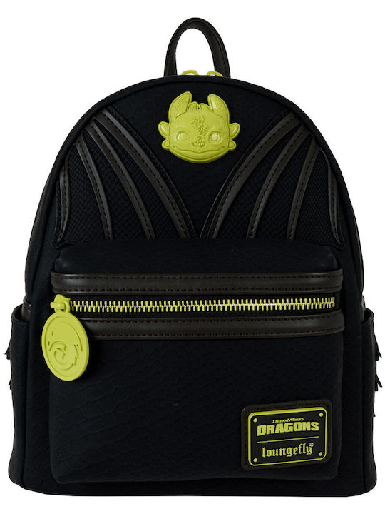 Loungefly Kids Bag Backpack Black 22.86cmx11.43cmx26.67cmcm How to Train Your Dragon Loungefly Kids Bag Backpack Black 22.86cmx11.43cmx26.67cmcm How to Train Your Dragon