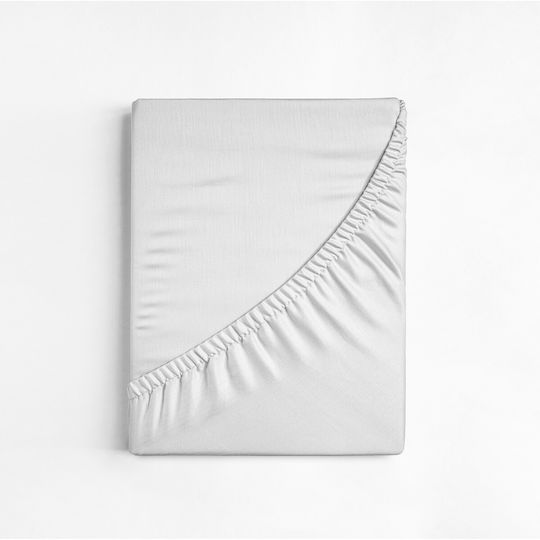 Kotonia Home Protecție Impermeabilă Pentru Saltea De Bebeluş Albă Din Bumbac Cu Bordură 15x15x15cm