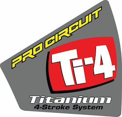 Pro Circuit Motorrad-Aufkleber Auspuff Dcti4e