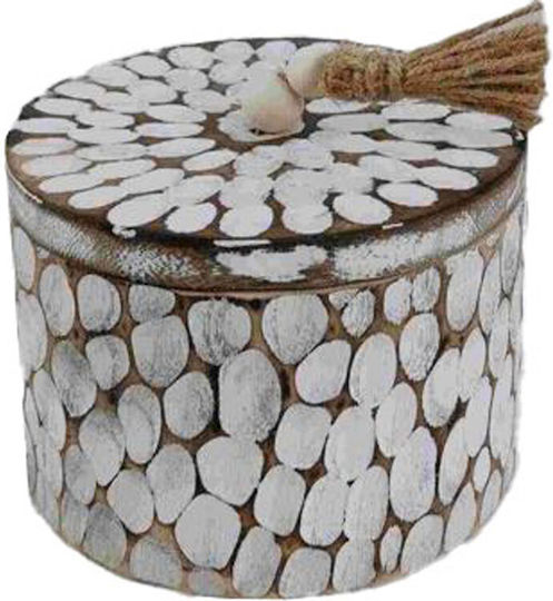 InTheBox Cutie Decorativă Lemn 16x16x12cm