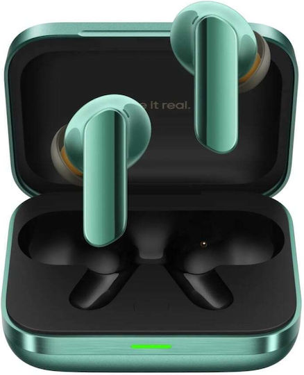 Realme Buds Air 7 Pro Bluetooth Handsfree Earphones with Charging Case Racing Green