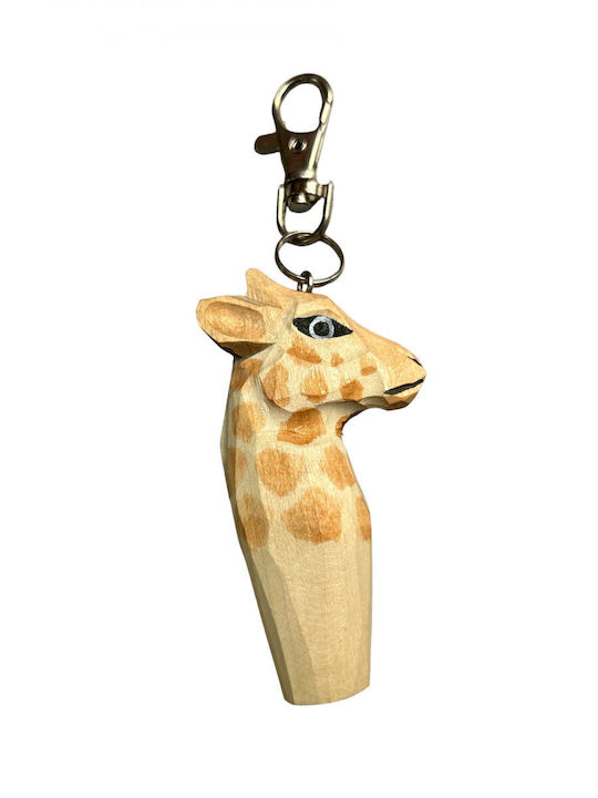 Wooden Art Wooden Keychain Animal – Giraffe 0712