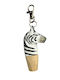 Wooden Art Wooden Keychain Animal – Zebra 0711
