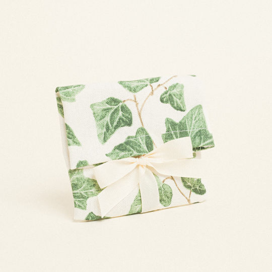 Beauty Home Πουγκι Κορδελα 12 X 17 Cm Κισσος Οψη Ακουαρελας