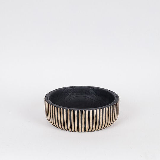 Platou Decorativ Neagră 1buc 25x25x8buc Platou Decorativ Neagră 1buc 25x25x8buc