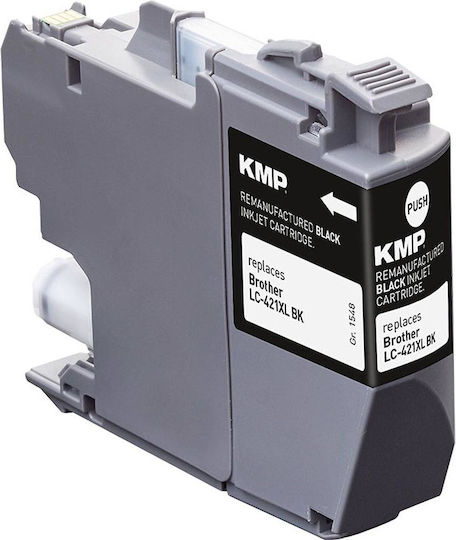 KMP Compatible Inkjet Printer Ink Brother LC421XLBK 14ml Black 1pcs
