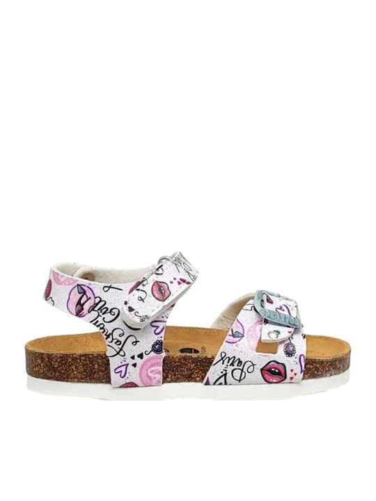 Plakton Kinder Sandalen Lisa Anatomisch Lips White