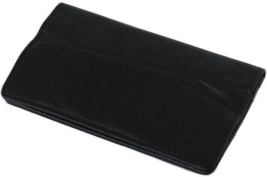 Tou Pappou Lederne Tabaktasche mit Verschluss genuine leather