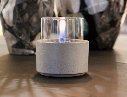 Tenderflame Tenderflame Desktop Bioethanol Fireplace Indoor Grey 13x17.5cm