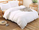 Kotonia Home Pătură de Hotel Alb Dublu 200x220cm Bumbac 1buc