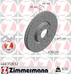 Zimmermann Спирачен Диск Zimmermann Спирачен Диск