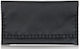 MR Lederne Tabaktasche in Schwarz mit magnetischem Verschluss