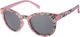 Paolo Moss Butterfly Kids Sunglasses Flowers Pink
