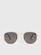 Volcom Happening Unisex Слънчеви очила с метална рамка Gloss Gold Gray