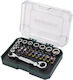 Rockforce Set Ratchet 1\4" 31pcs
