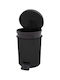 Cyclops Plastic Perie de toaletă 10lt Negru