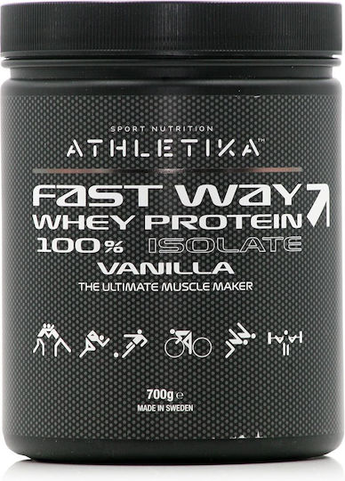 Athletika Sport Nutrition Fast Way Protein Molke mit Geschmack Vanille 700gr
