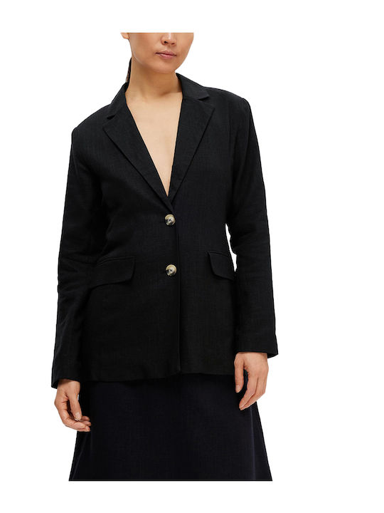 Selected Γυναικείο Σακάκι Black