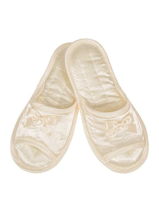 Amaryllis Slippers Papuci de Damă de Iarnă Albe